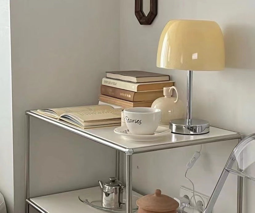 MP Lumiere Glastischlampe - Rundbasis