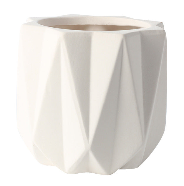 Pandora 6er-Set - Handgemachte Pflanzentöpfe In / Outdoor Beige