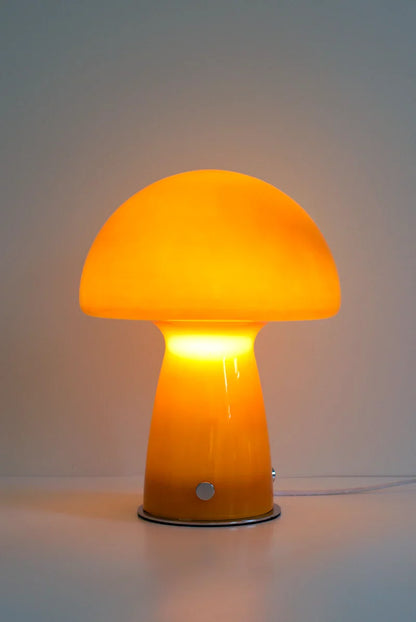 MP Bauhaus Style Glaspilztischlampe