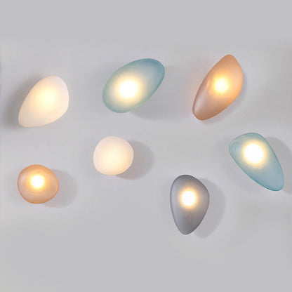 Kieselstein - Glasdecke / Wandlicht