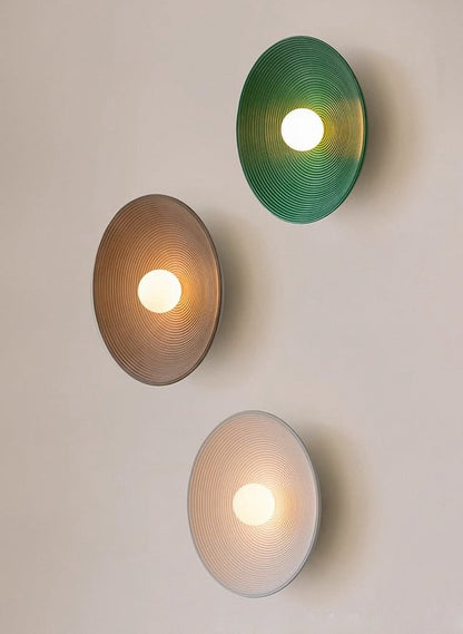 RC Resin Corrugated Wandleuchte | Wabi-Sabi Style Deckenlicht