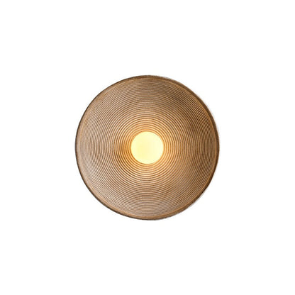 RC Resin Corrugated Wandleuchte | Wabi-Sabi Style Deckenlicht