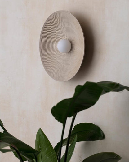 RC Resin Corrugated Wandleuchte | Wabi-Sabi Style Deckenlicht