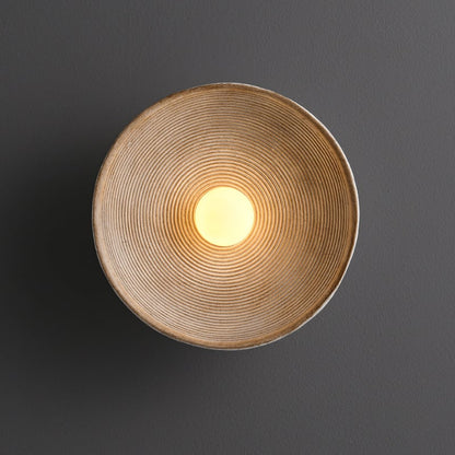 RC Resin Corrugated Wandleuchte | Wabi-Sabi Style Deckenlicht
