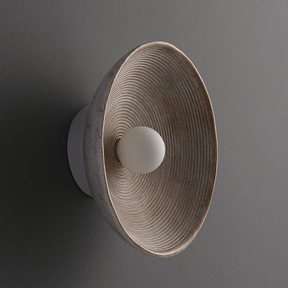 RC Resin Corrugated Wandleuchte | Wabi-Sabi Style Deckenlicht