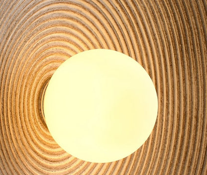 RC Resin Corrugated Wandleuchte | Wabi-Sabi Style Deckenlicht