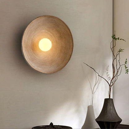 RC Resin Corrugated Wandleuchte | Wabi-Sabi Style Deckenlicht