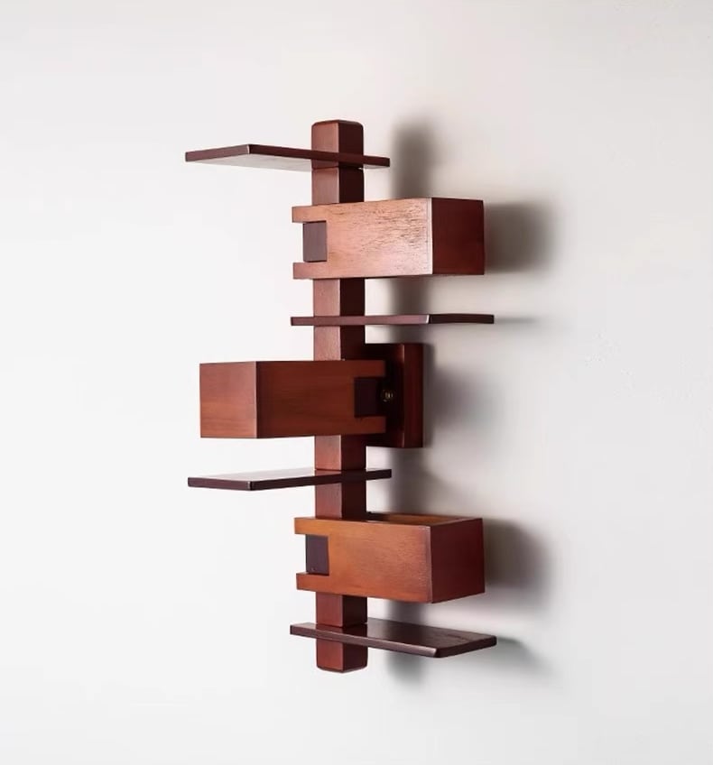 Taliesin Eichenwandlampe