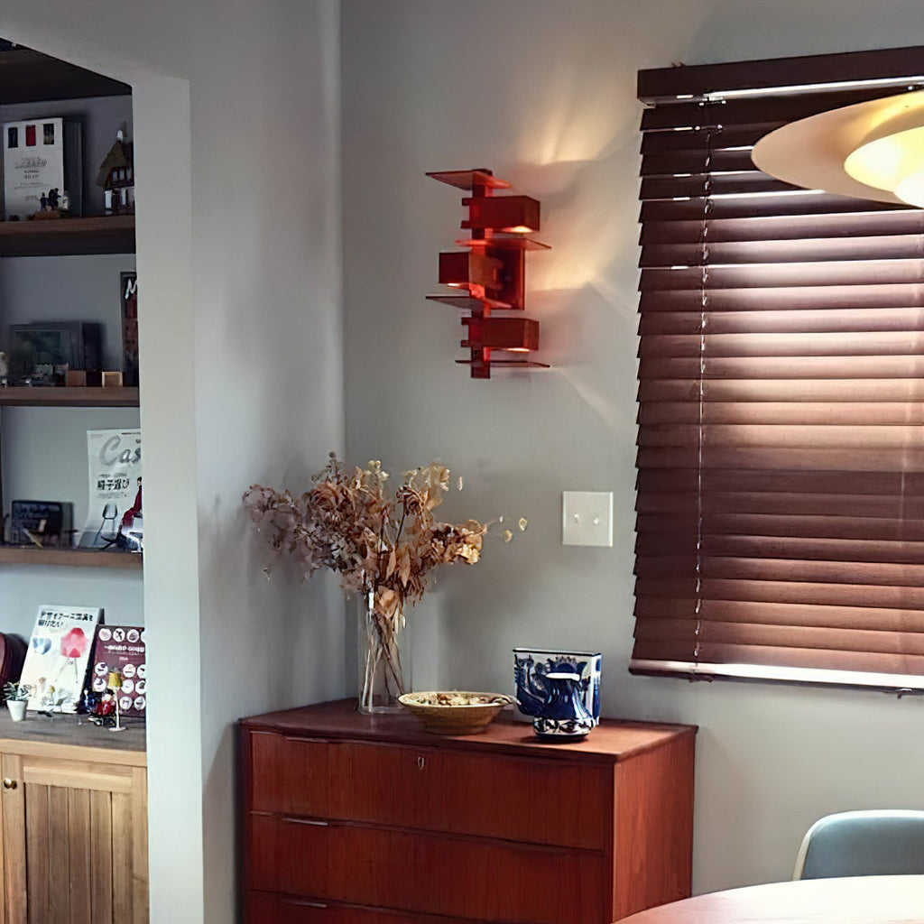 Taliesin Eichenwandlampe