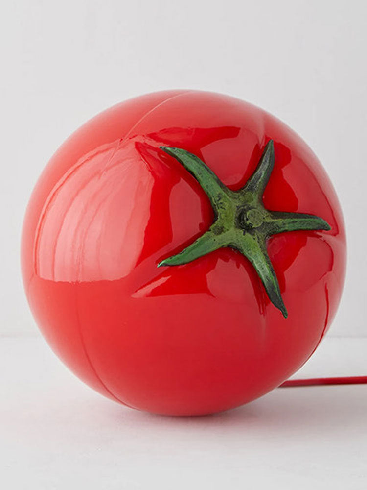 Tomatenglas-Tischlampe