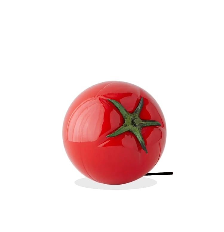 Tomatenglas-Tischlampe