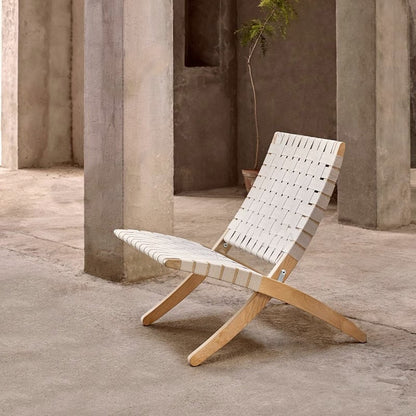 Tomomi-CW Klappstuhl - Massivholz & Canvas gewebt