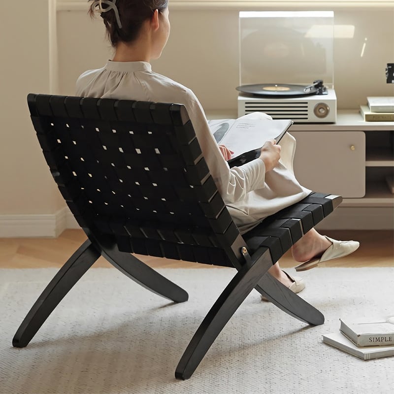 Tomomi-CW Klappstuhl - Massivholz & Canvas gewebt