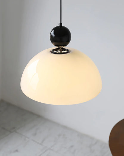 Verona Pudding Glas Pendelleuchte