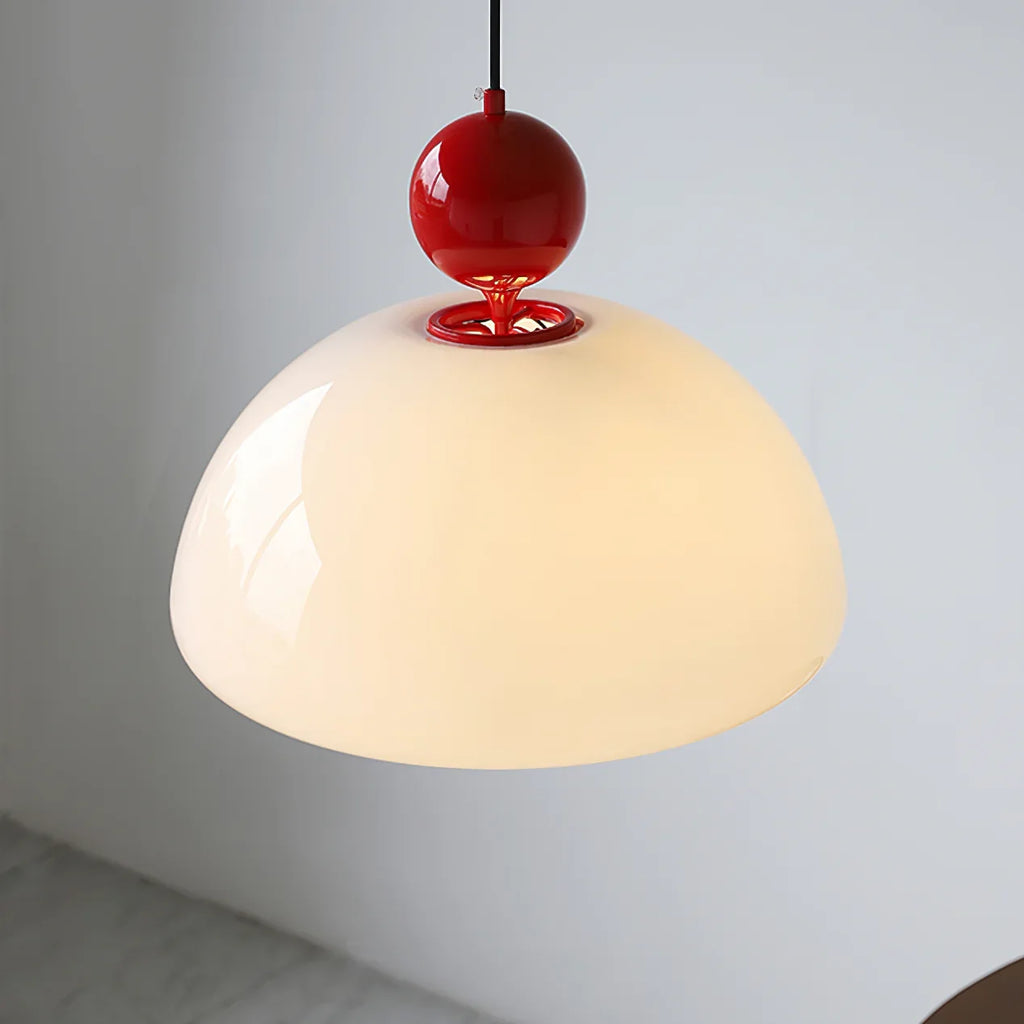 Verona Pudding Glas Pendelleuchte