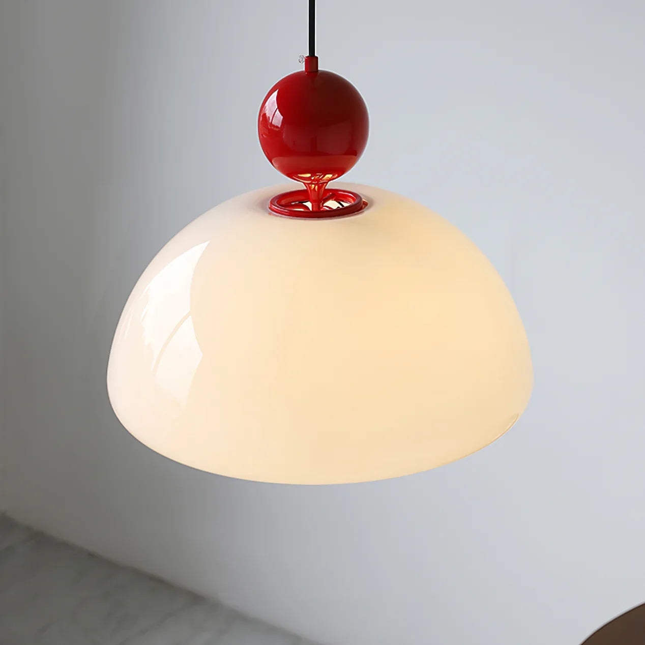 Verona Pudding Glas Pendelleuchte