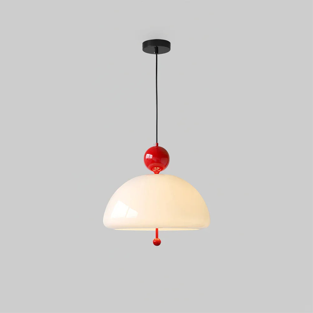 Verona Pudding Glas Pendelleuchte