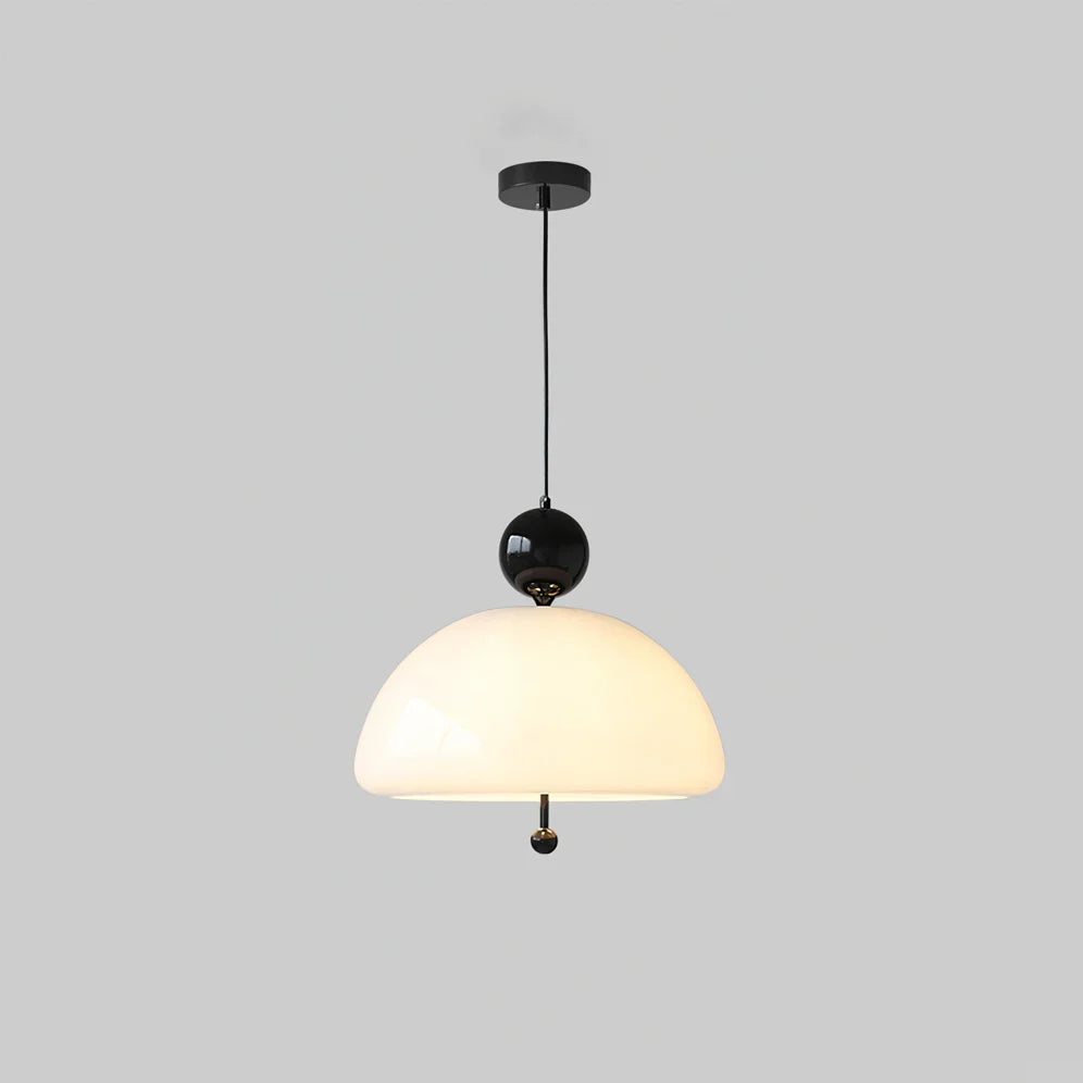 Verona Pudding Glas Pendelleuchte