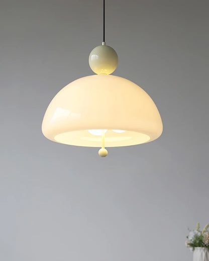 Verona Pudding Glas Pendelleuchte