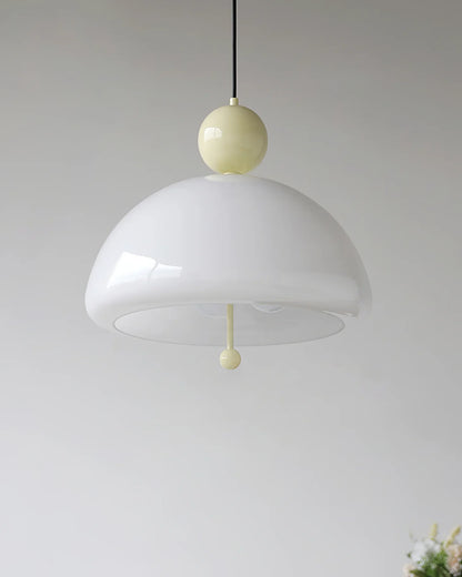 Verona Pudding Glas Pendelleuchte