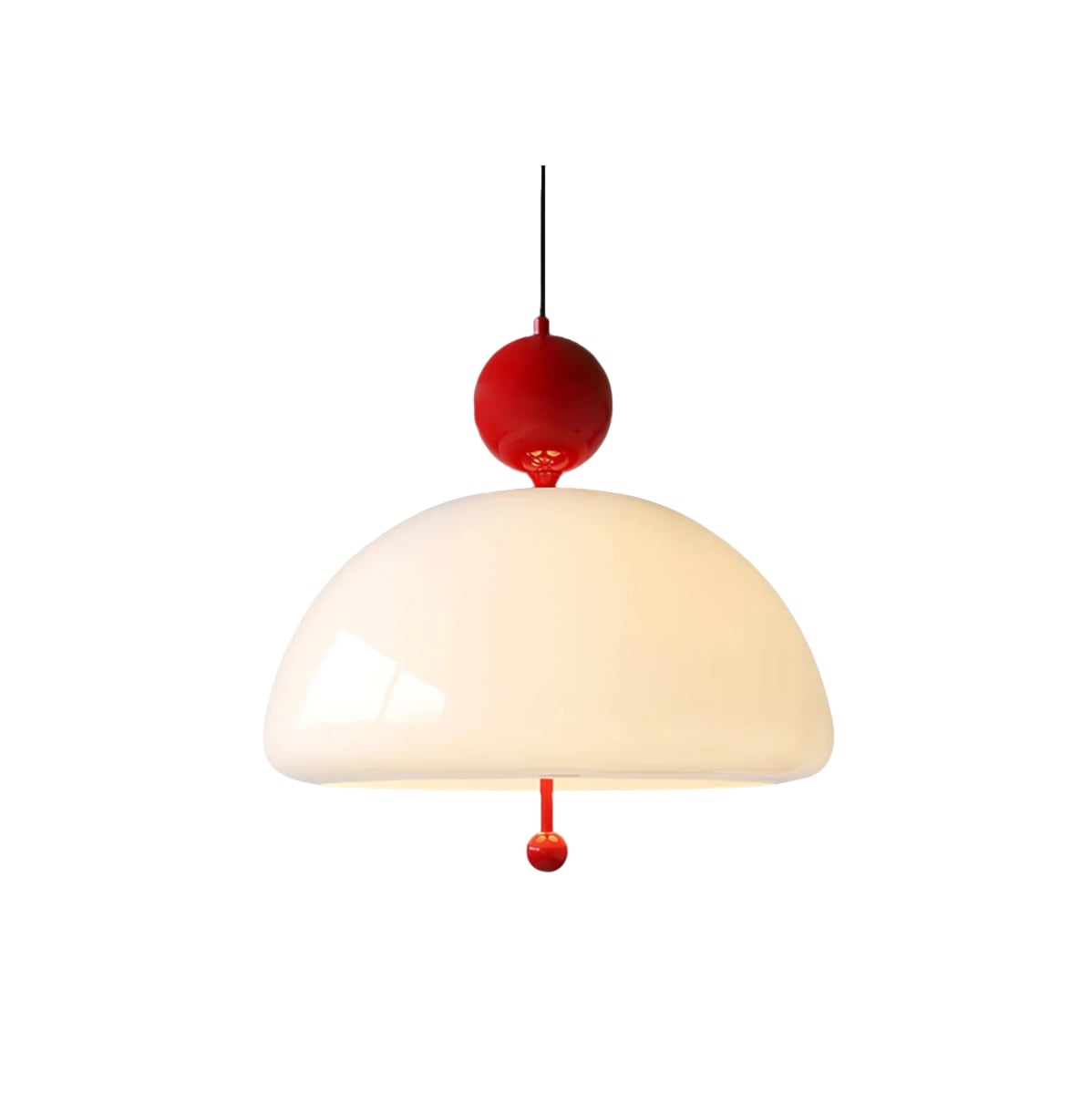 Verona Pudding Glas Pendelleuchte