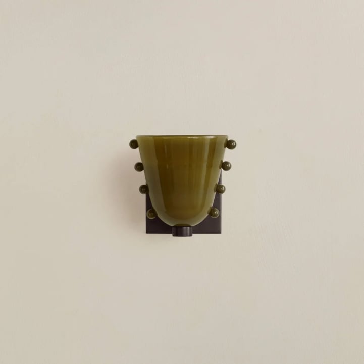 W14 Gemma Glas Wandleuchte