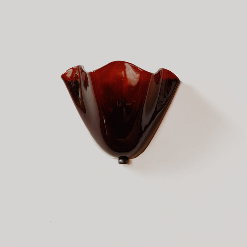 W28 Vera Glas Wandleuchte