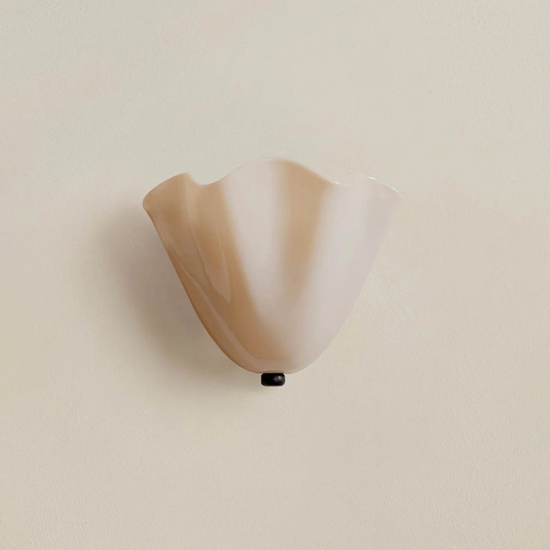W28 Vera Glas Wandleuchte