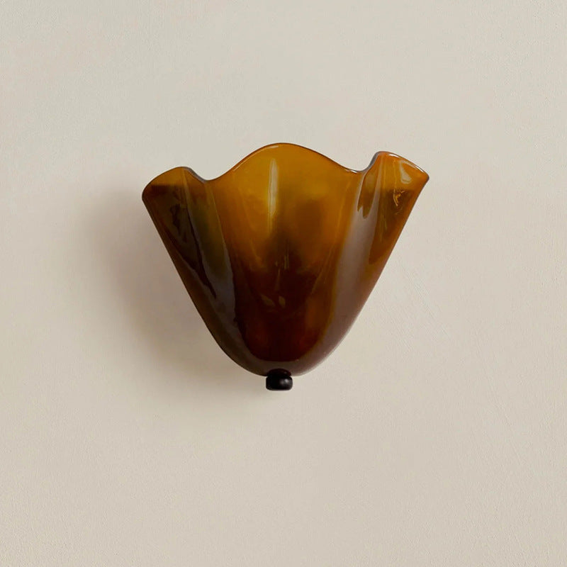 W28 Vera Glas Wandleuchte