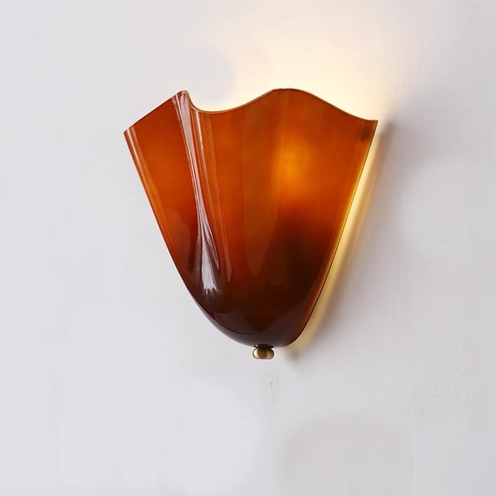 W28 Vera Glas Wandleuchte