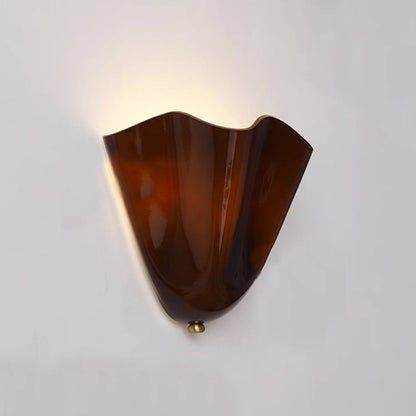 W28 Vera Glas Wandleuchte