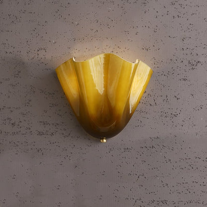 W28 Vera Glas Wandleuchte