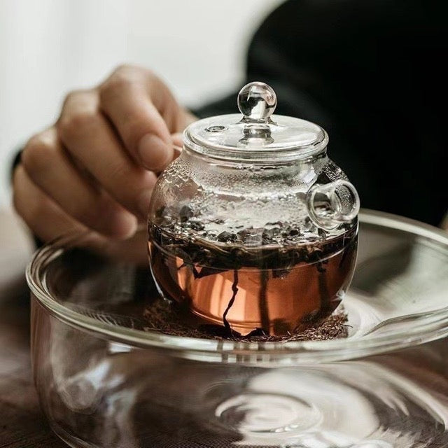 Naoko | Transparente Glas-Miniatur-Teekanne - 120 ml