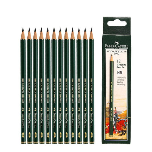 Faber-Castell 9000 Graphitstift-12er-Set