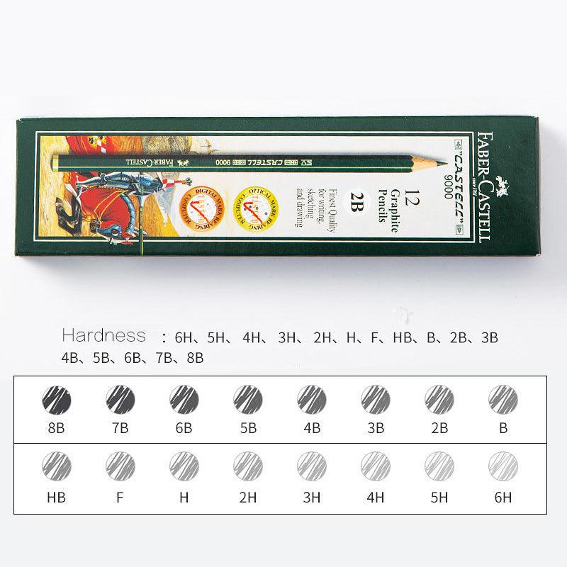 Faber-Castell 9000 Graphitstift-12er-Set