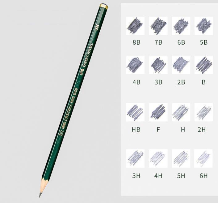 Faber-Castell 9000 Graphitstift-12er-Set