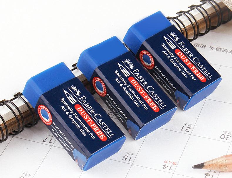 Faber-Castell Blau Eraser - Staubfrei (speziell für Kunst und Grafik)