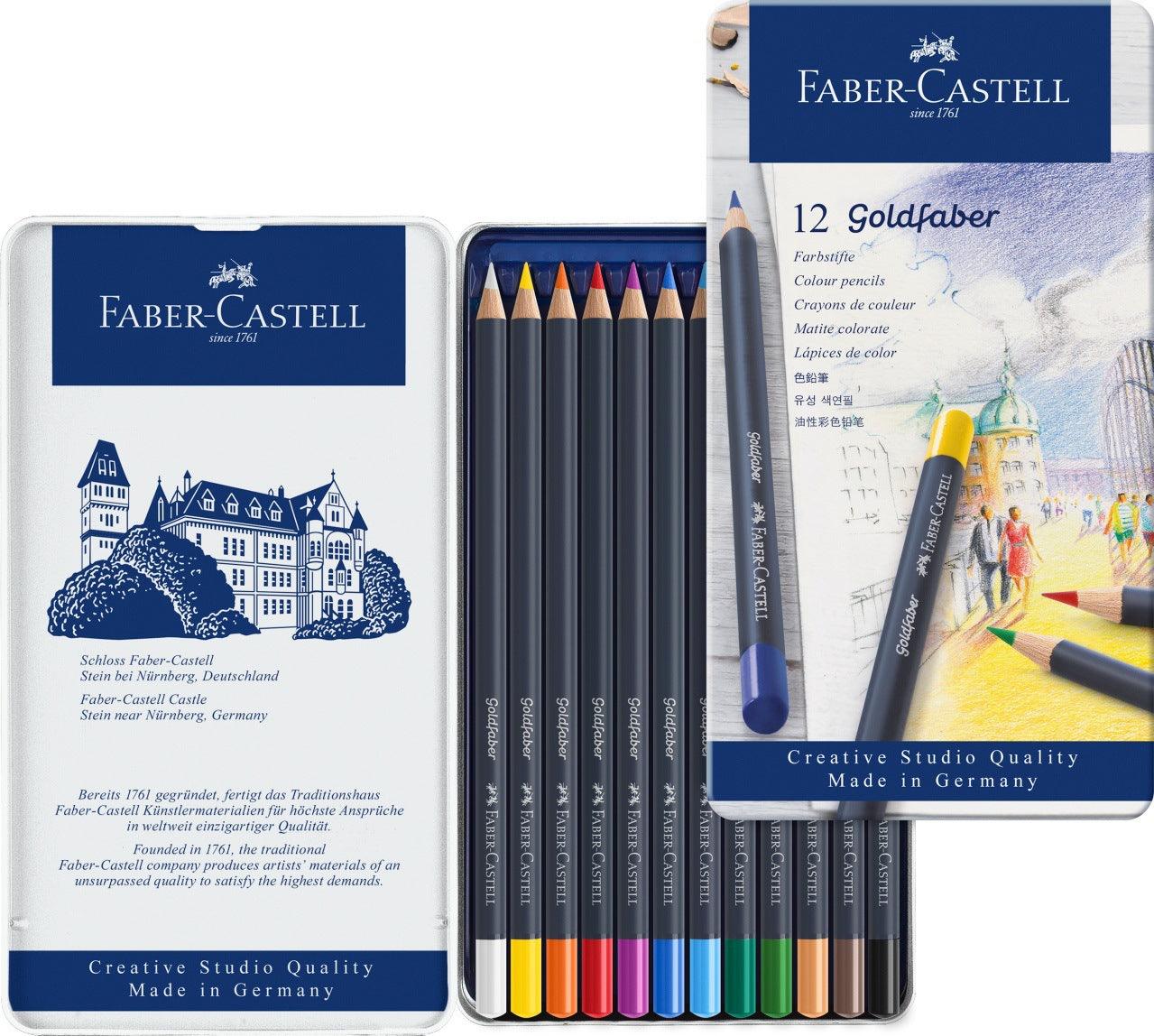 Faber-Castell Farbstift Goldfaber Metall Zinn-Sets