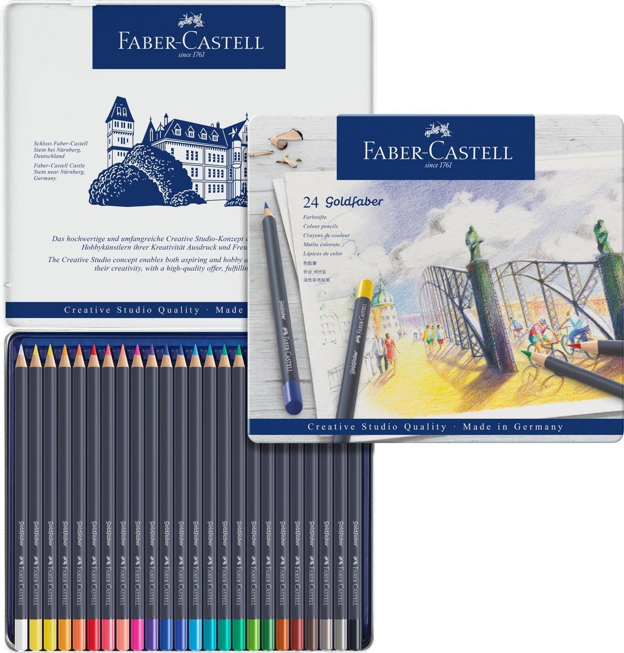 Faber-Castell Farbstift Goldfaber Metall Zinn-Sets