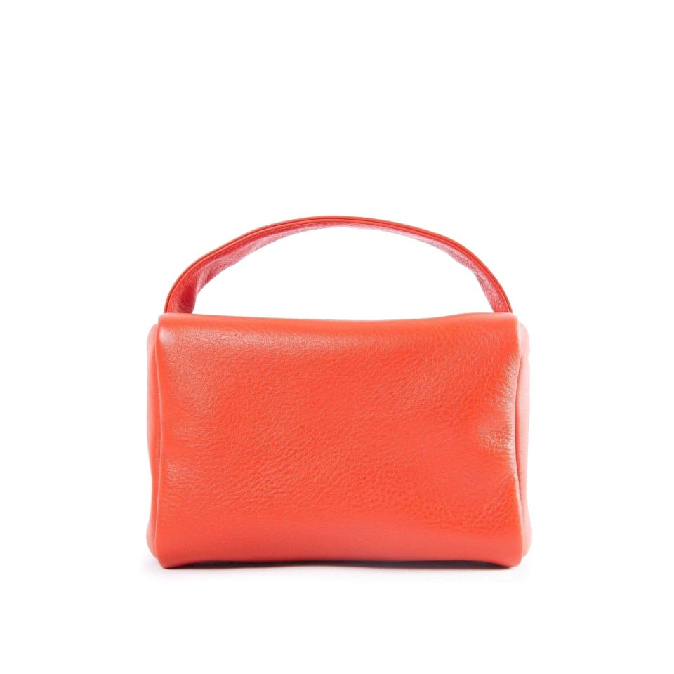 TROW Square 90's Top Grifftasche in Leder