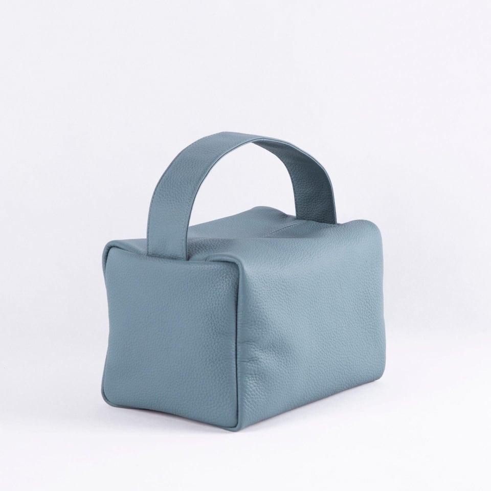 TROW Square 90's Top Grifftasche in Leder