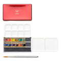 Holbein Artists 'Aquarellfarbe Halb Pan Rot Palm Case 12 Farben Set