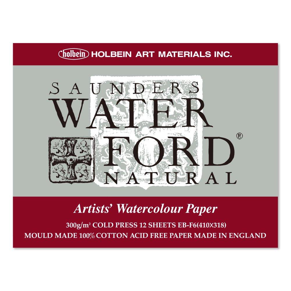 Holbein Waterford Cold Press Aquarellpapier von Naturkünstlern