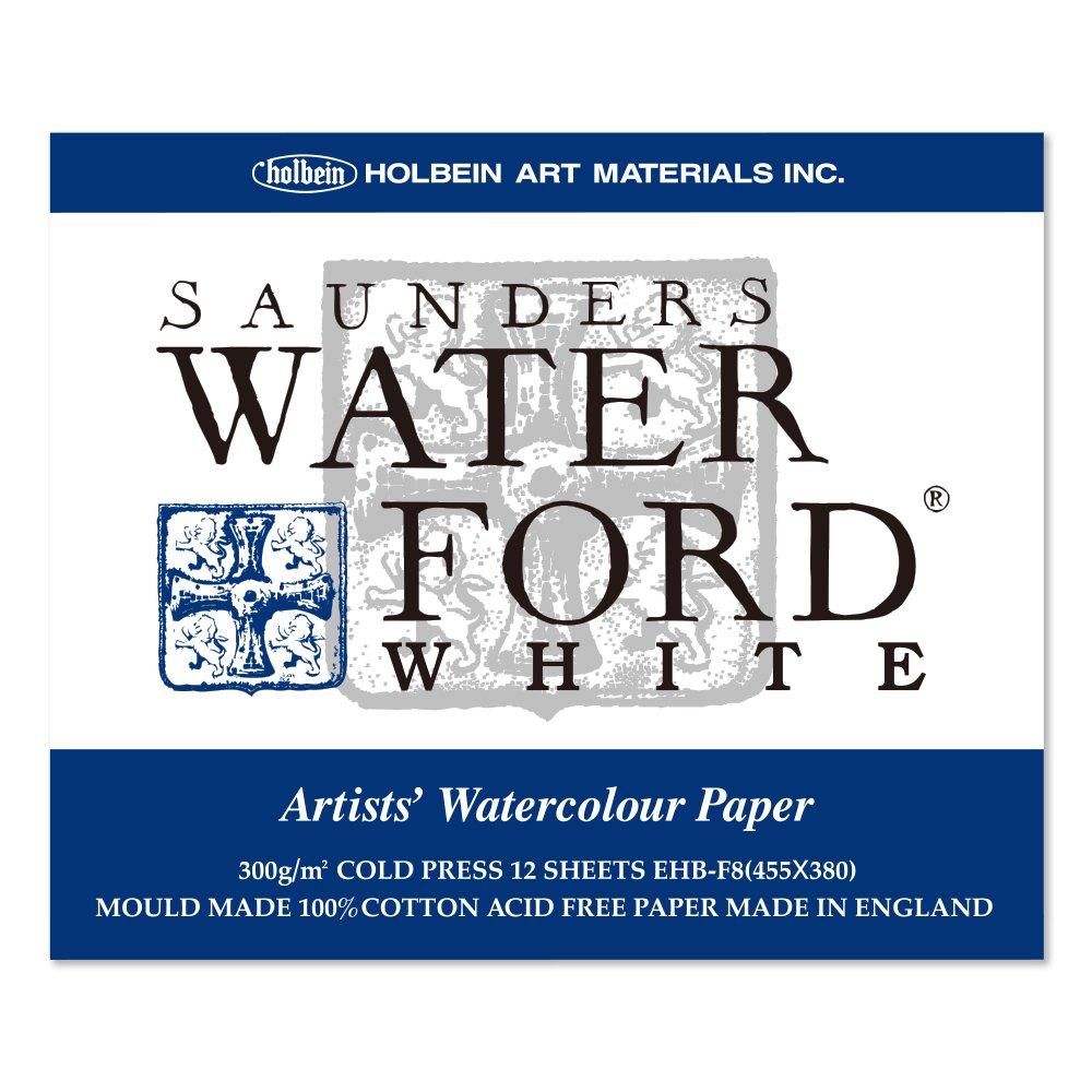 Holbein Waterford Cold Press Weißes Aquarellpapier für Künstler