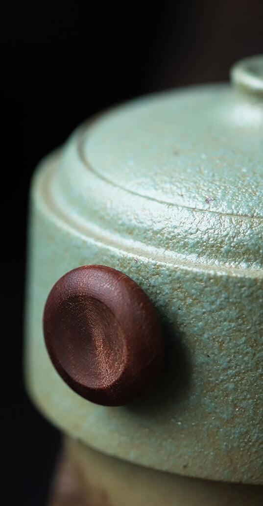 Ceramic Travel Tea Set im japanischen Stil - 3 Stück