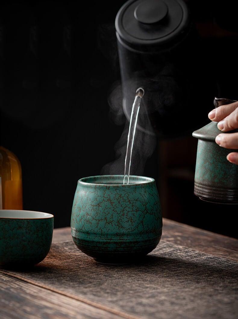 Japanisches Warm Sake Ware Ceramic Sake Set - 3 Stück
