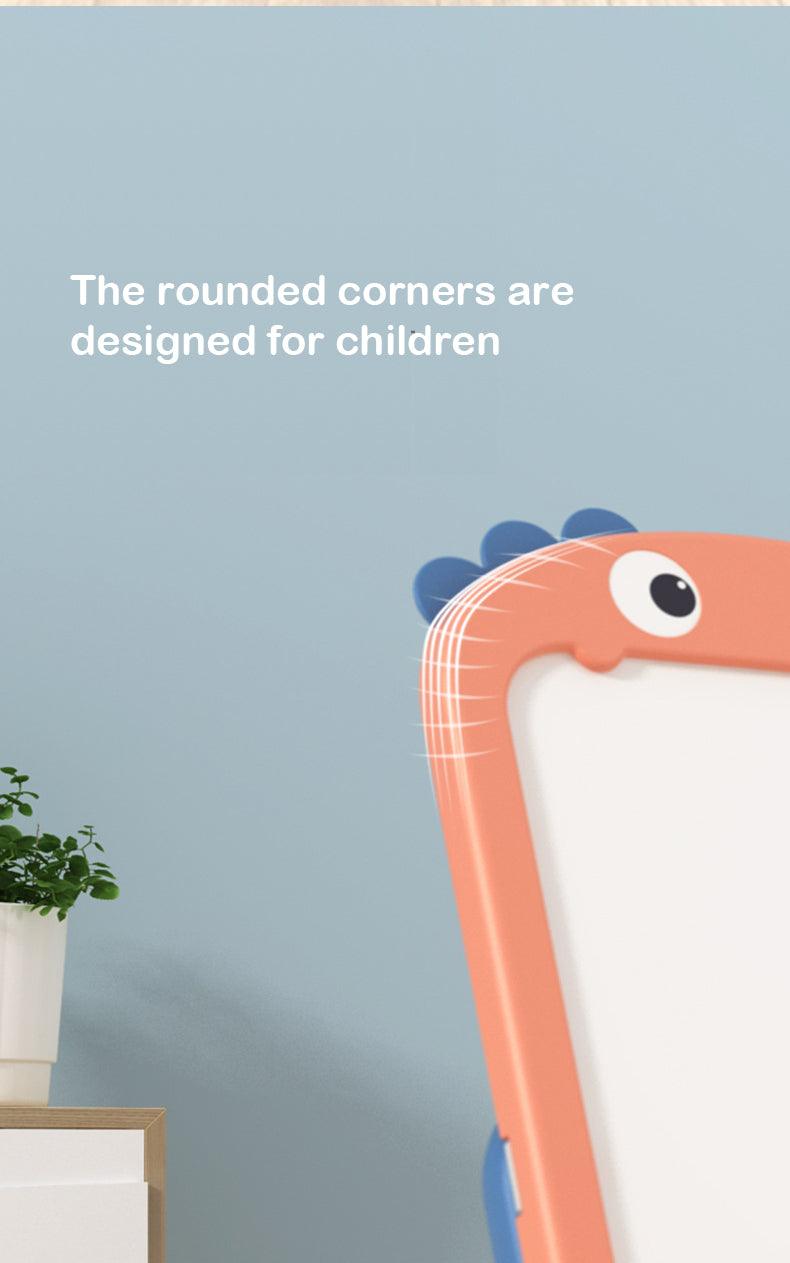Kids Magnetic Erasable Art Board + 1 Stuhl - Dinosaurier-Set