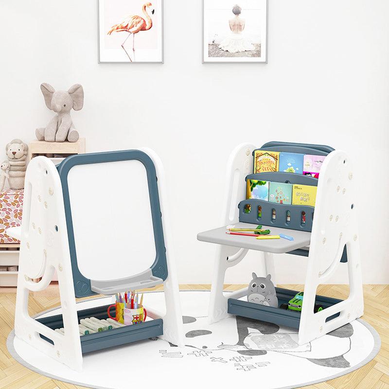 Kinder Mehrzweck-Magnetisch löschbare Artboard und Aufbewahrungstisch + 1 Stuhl