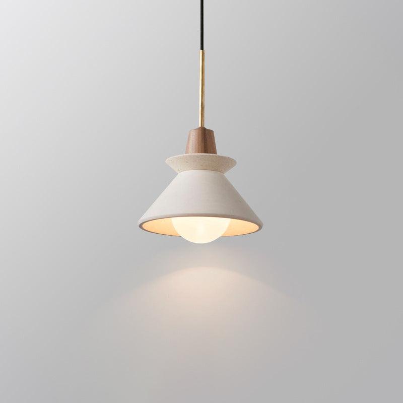 MICHIO | Leichtes Zementteecup Shade Pendelleuchte