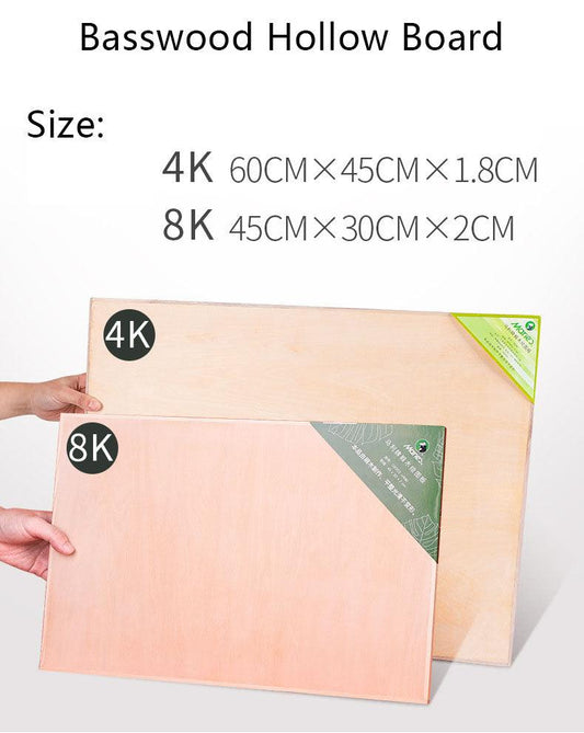 Moku Park Bsaawood Hollow Painting Board